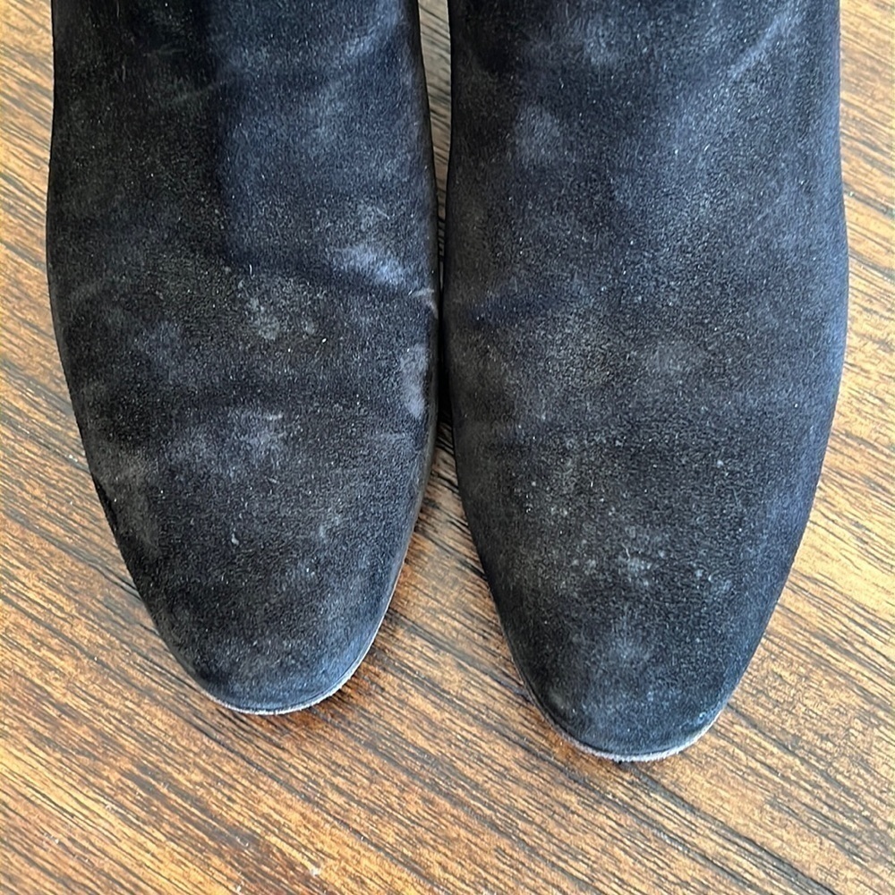 SAINT LAURENT
Suede Jodhpur Calfskin Blake Ankle Boots size 42 color black - Picture 12 of 16